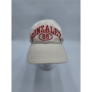 2000s Kansas City Chiefs Tony Gonzalez 88 Cream Numbers, Inc Snapback Hat